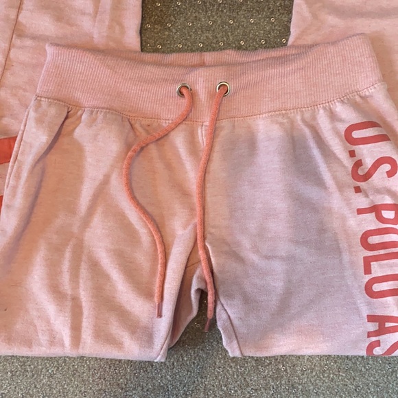 U.S. Polo Assn. pink sweats - Picture 3 of 7